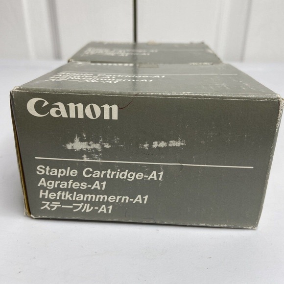 NEW Canon A1 Staple Cartridge F23-0603-000 3 + 2 Cartridges Genuine Set - Picture 2 of 4